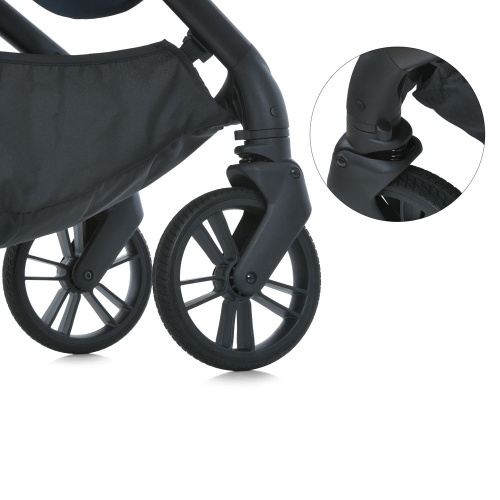 Коляска дитяча прогулянкова El Camino ME 1190 COIL Iris Blue (універсальна, 2в1) фото 10