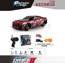 Машина на радіокеруванні SC 24 A 24 акум. 3.7V, пульт 2.4 GHz, режими підсвічування, USB-кабель, протиударний корпус, масштаб 1:24, змінні колеса