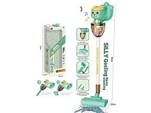 Пилосос HJ 199 A “Динозаврик”, 3 насадки, підсвічування, мелодія, від батарейок, в коробці