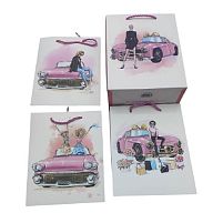 Пакет подарунковий паперовий S "Girls" 18*23*10см Stenson R98457-S
