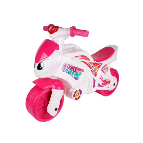 Біговел (велобіг, ранбайк, балансбайк) Technok Toys 7204 «Мотоцикл» (рожевий)
