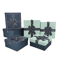 Коробка подарункова "Happines" 3шт/наб 19*19*10/17*17*8/15*15*7см Stenson R33323G