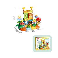 Конструктор FL 3104 “Квітковий сад”, 70 елементів, розмір 36.1х17.8х27.8 см, в коробці