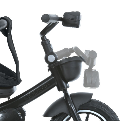 Велосипед дитячий триколісний El Camino ME 1193 Black «MODENA» (колеса: передні Ø10.2"/задні Ø9"/гума, рама: сталь, батьк. ручка, до 30 кг) фото 20