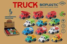 Набір машин 933-600 M ЦІНА ЗА 12 ШТУК В БЛОЦІ, біопластик, в коробці