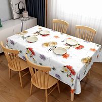 Скатертина-клейонка ПВХ 3-шар. глянсова на тканевій основі Glossy Stenson MA-5963 (1.37*20 м)