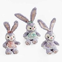 М`яка іграшка M 18251 висота 33 см, знімна сукня, ВИДАЄТЬСЯ ТІЛЬКИ МІКС ВИДІВ