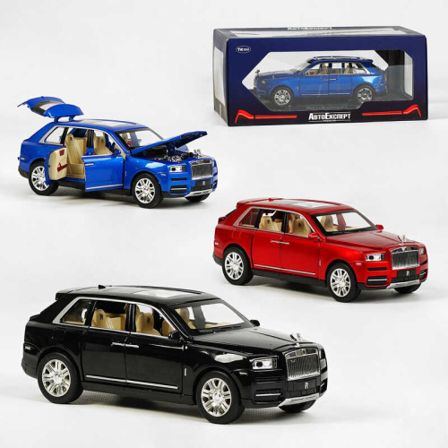 Машинка GT- 09177 3 види, "АвтоЕксперт", металопластик, 1:24, звук, світло, інерція, рухомі елементи, у коробці, ВИДАЄТЬСЯ МІКС ВИДІВ