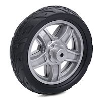 Колесо для дитячого електромотоцикла Bambi Racer M 6288-F-EVA WHEEL (переднє, Ø26 см, ↔7,5 см, EVA, адаптер під редуктор)