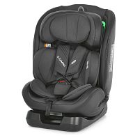 Автокрісло El Camino i-CORE ME 1206 Gray (встановлення проти ходу руху, зріст дитини: 40-150 см, фіксація штатними ременями безпеки, вік 0+)