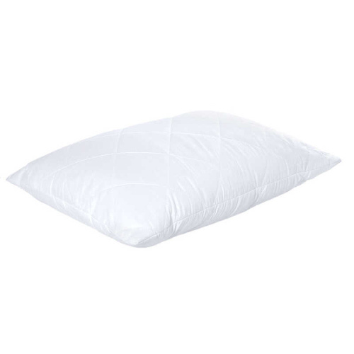 Подушка "Білосніжка" 3010085 стьоб, мікрофібра, силіконізоване волокно, 40*40 см., біла "Homefort"