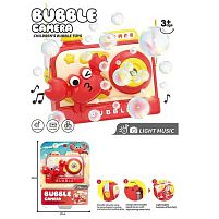 Установка з мильними бульбашками 2231 камера, пляшечка з мильними бульбашками, автоматичний принцип, ремінець, на листі