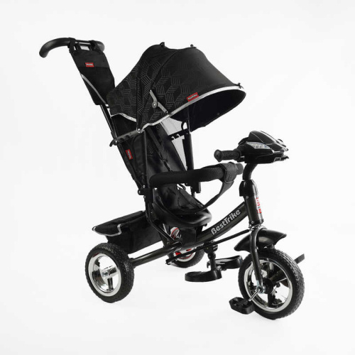 Велосипед дитячий триколісний Best Trike 6588/62-403 (колеса: переднє Ø9.84"/задні: Ø7.87"/пластик, рама: сталь, батьк. ручка, нахил спинки, до 25 кг)