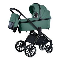 Коляска дитяча прогулянкова El Camino ME 1124-2 PRESTIGE Smoke Green (універсальна, 2в1)