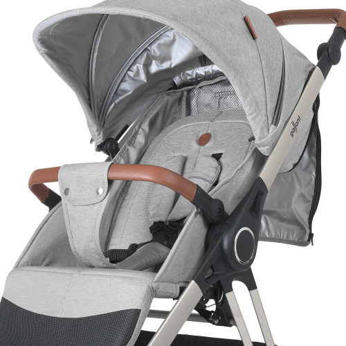 Коляска дитяча прогулянкова El Camino ME 1071-1 GALLANT v.2 Cloud Gray фото 4