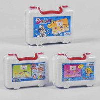 Набір лікаря 1834 АВС 3 види, у валізі, ВИДАЄТЬСЯ ТІЛЬКИ МІКС ВИДІВ