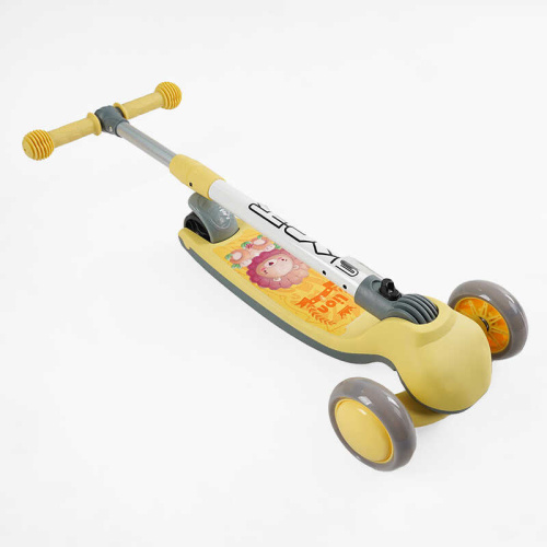 Самокат триколісний Skyper MR-02315 (колеса: передні Ø4,5"/заднє Ø3,15"/PU, рама: алюміній/складна, до 50 кг) фото 7