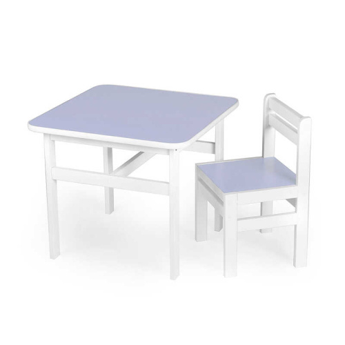 Дитячий столик X-Toys DS-SP03 (зі стільчиком, столик: 47*54*54 см, стільчик: 28*31*49 см, фіолетовий)