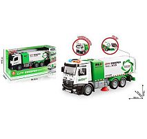 Спецтехніка 58078 звук, підсвічування, інерція, гумові колеса, масштаб 1:16, в коробці