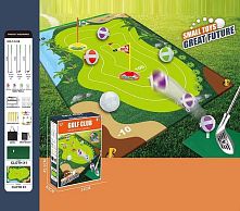 Гольф 777-588 B 20 м’ячів, 3 телескопічні ключки, сумка, мат із розміткою, в коробці