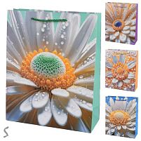 Пакет подарунковий паперовий L "Camomile" 30*41.5*12см Stenson R40793-L