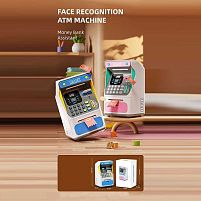 Сейф 7010 А 2 види, “Банкомат”, звуки, підсвічування, іграшкова картка, в коробці