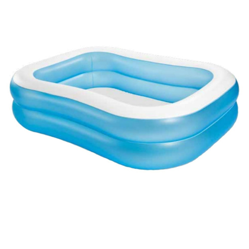 Дитячий надувний басейн «Сімейний» Intex 57180 (48*152*203 см., обє'м: 540 л., блакитний) фото 3