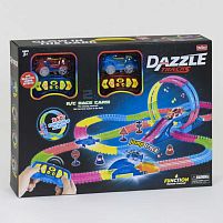 Автотрек на р/у 138 (12/2) свет, звук, длина трассы 635 см, в коробке