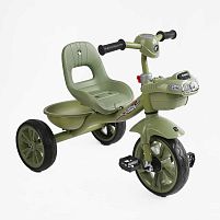 Велосипед 3-х колісний BS-60417 "Best Trike" колеса EVA переднє 10’’, заднє 8’’, сталева рама, УКР. ОЗВУЧУВАННЯ, кошик, в коробці