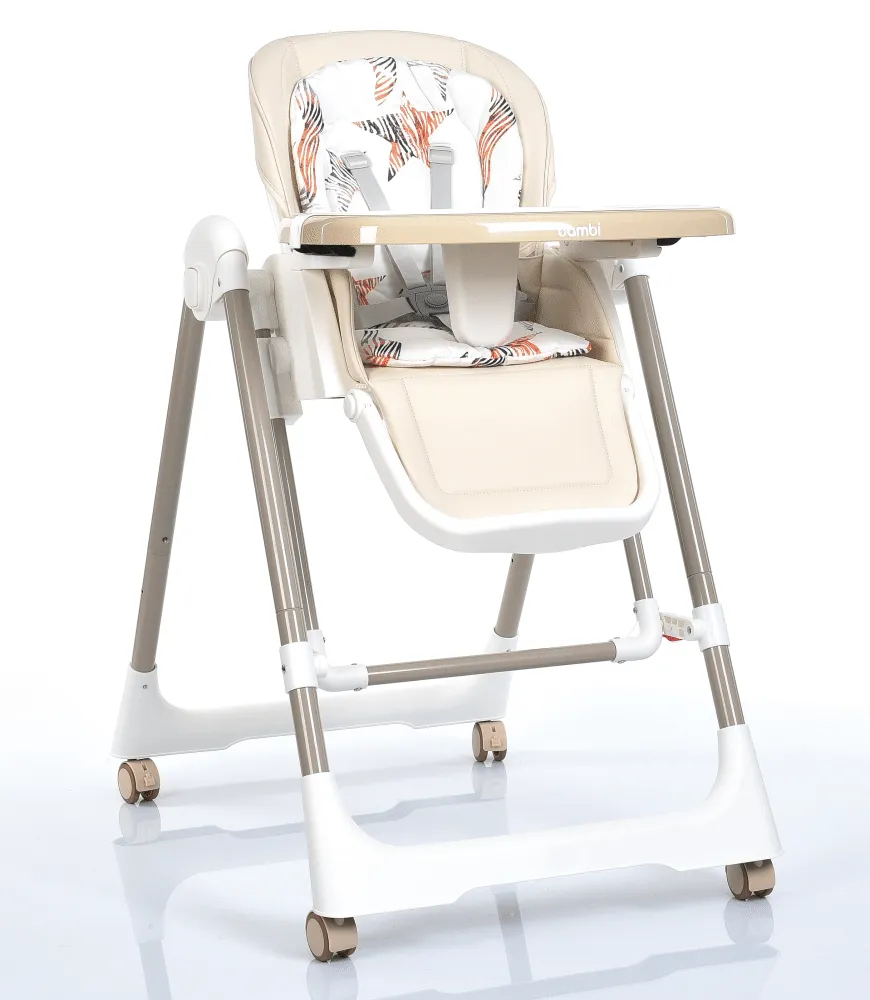 Стільчик для годування немовлят Bambi M 5897 Beige фото 2