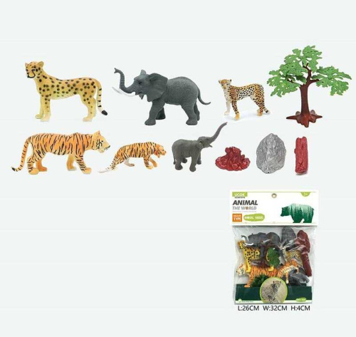 Набір тварин YX-Y 171-1 в пакеті