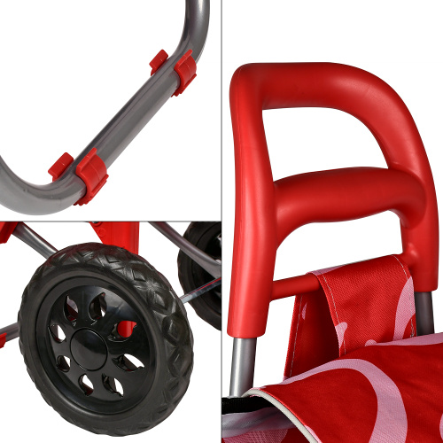 Тачка (сумка на колесах) 34*29*95см (до 25кг) Stenson MH-1900 фото 2