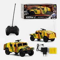 Машина на радіокеруванні 60674 “TK Group”, “Бронеавтомобіль Козак”, звуки, підсвічування фар, на батарейках, що перезаряджаються, в коробці