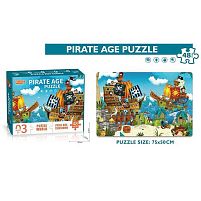 Пазли PE 968 48 елементів, “Пригоди піратів”, в коробці