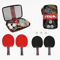 Набір ракеток C 65282 2 штуки, 3 м’ячі, у чохлі