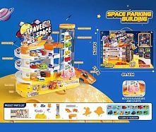 Трек W 503-8 підсвічування, автоматичний підіймач, 3 рівні, 4 машинки, рухливі елементи, в коробці