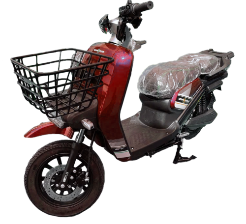 Електроскутер Dominator BL-MINI red (колеса: Ø12", акб: 72V/23Ah/Lead-acid, мотор: 2000W, пробіг на одному заряді до 75 км, до 70 км/год, червоний) фото 5