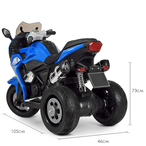 Електромотоцикл дитячий Bambi Racer M 3913EL-4 фото 4