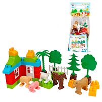 Конструктор 0341 "Technok Toys", 45 елементів, “Ферма”, у пакеті