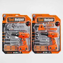 Набір інструментів YF 796-1 (60/2) 2 види, електричний шурупокрут, на листі