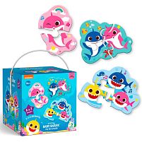 Пазл 2-3-4 елементи "Shark" 200587 "DoDo"