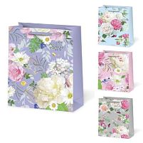 Пакет подарунковий паперовий S "Flowers" 18*23*10см Stenson R96955-S