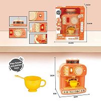 Кавомашина 8023-1 звук, підсвічування, чашка, ложка, в коробці