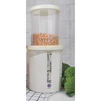 Контейнер харчовий для сипучих продуктів з різьбою 2пр/наб 1л/1.5л d12.5*15.5см Stenson (NP-85к)