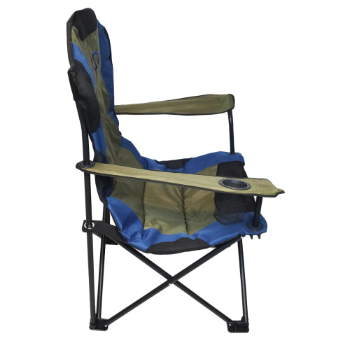 Розкладне крісло CD-Market CDM-3 «Карпати Комфорт» (60*80*114 см., наповнювач: поролон 2 см., підлокотники, чохол, навантаження: до 120 кг.) фото 5