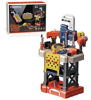 Набір інструментів 8802 стійка-валіза, 78 елементів, шурупокрут на батарейках, в коробці