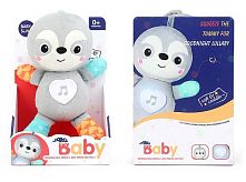 Брязкальце 1906-1 мелодії, прорізувач, дзеркальце, в коробці