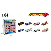 Набір машин SL 3306 масштаб: 1:64, 8 металопластикових моделей, в коробці