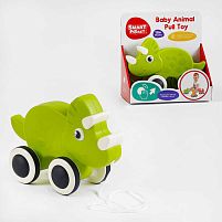 Каталка S-Y 016 “Динозавр”, колеса з пискавками, в коробці