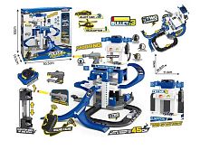 Трек 660 S-22 53 елементи, 3 металопластикові машинки, гелікоптер, звуки, підсвічування, мікрофон, механічний ліфт, стріляє м’якими патронами, нал